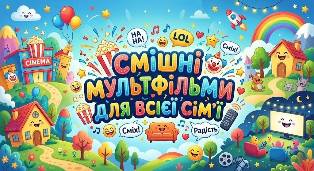Найкращі мультфільми для дружного сімейного перегляду
