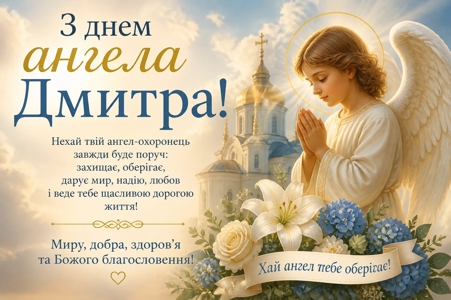 З днем ангела Дмитра