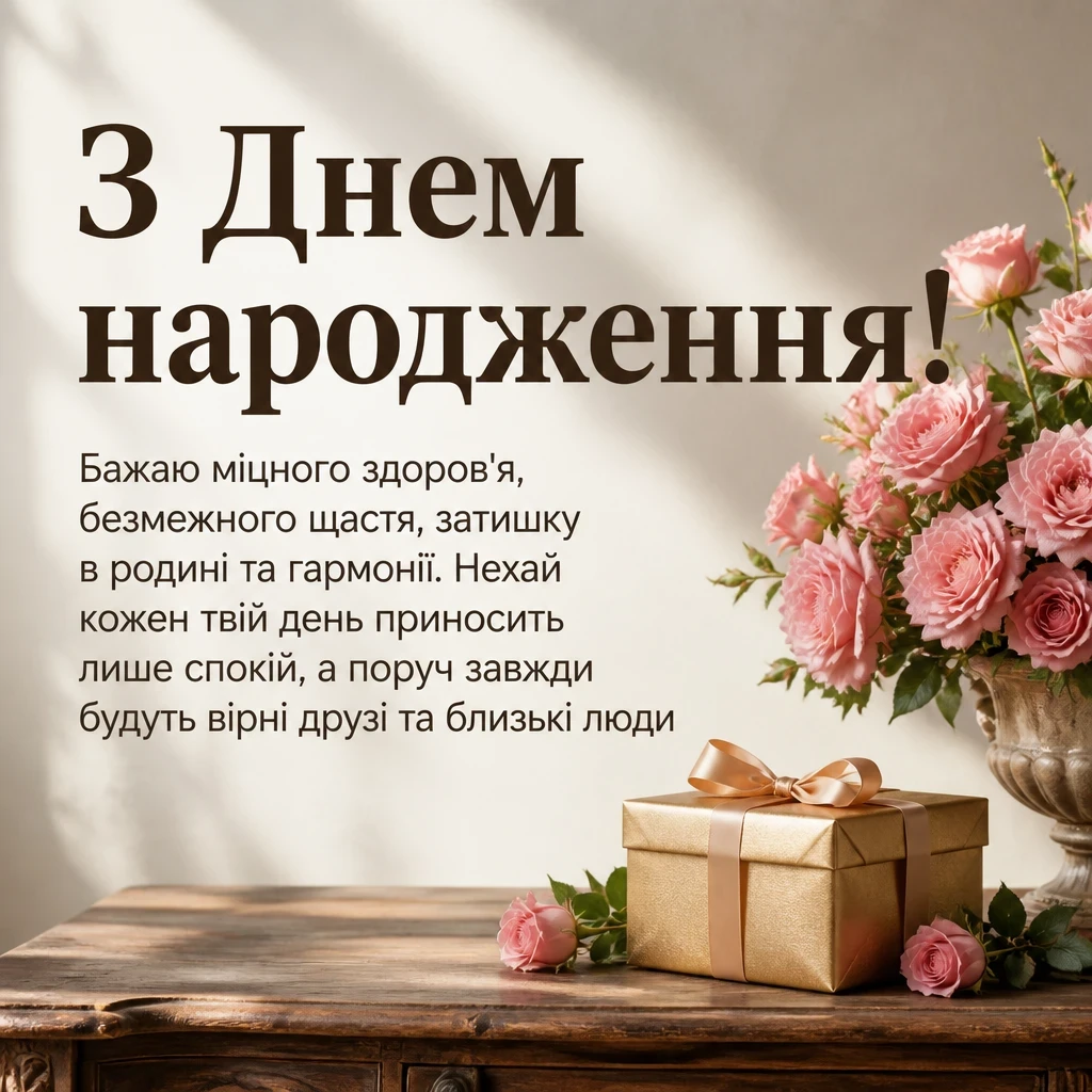 открытка з днем народження