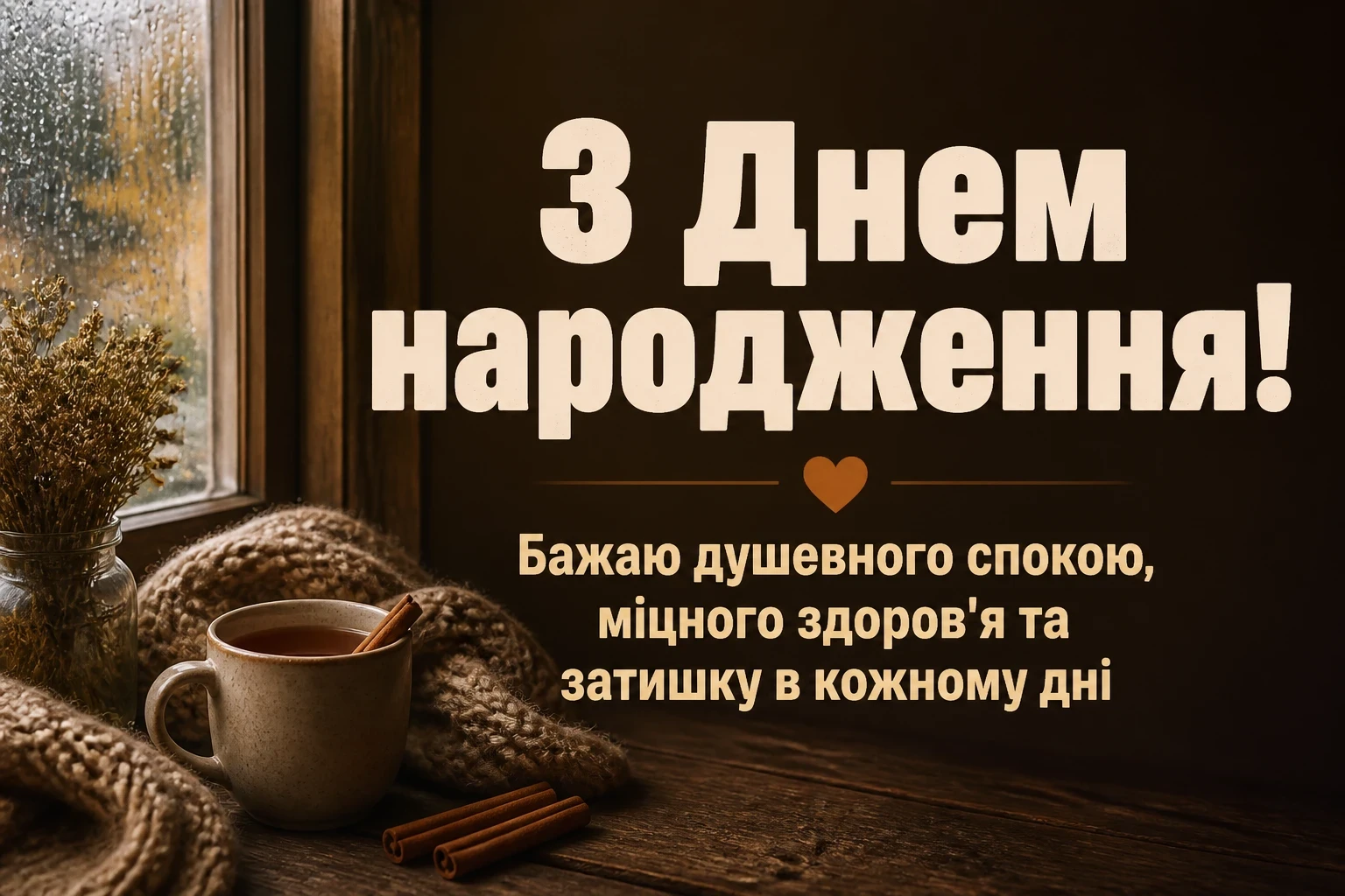 открытка з днем народження