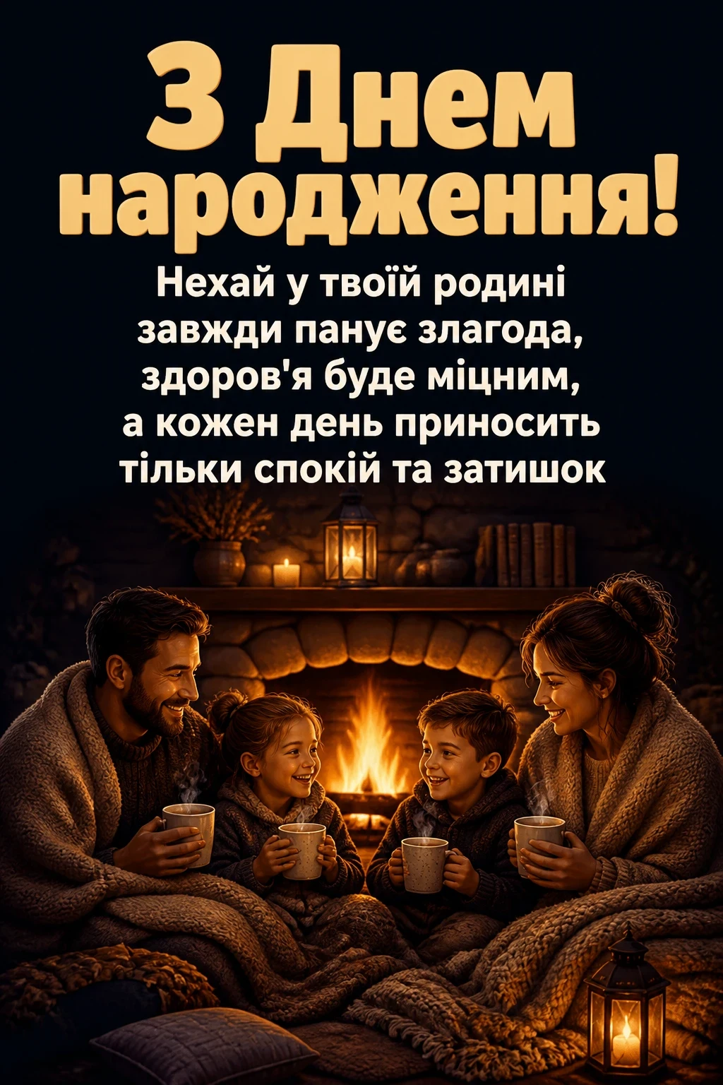 открытка з днем народження