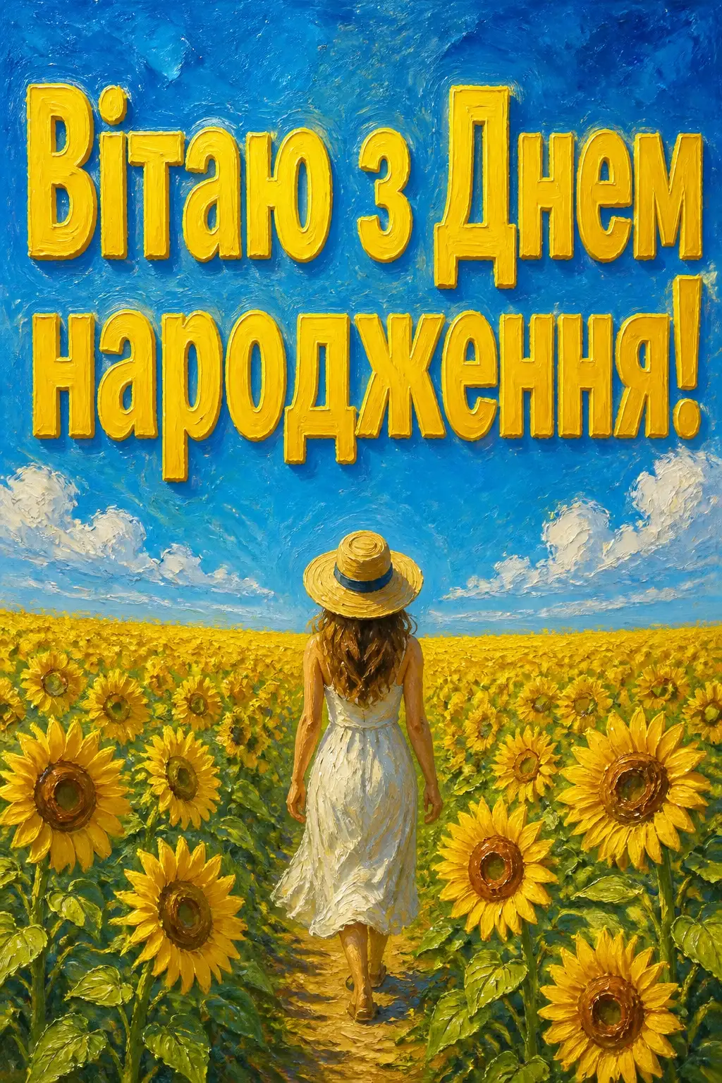 открытка з днем народження