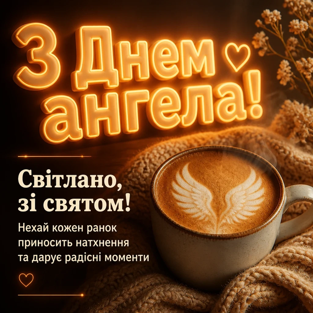 з днем ангела світлана