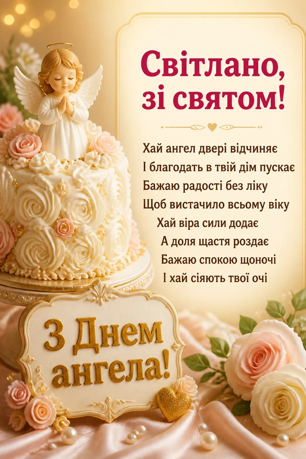 з днем ангела світлана