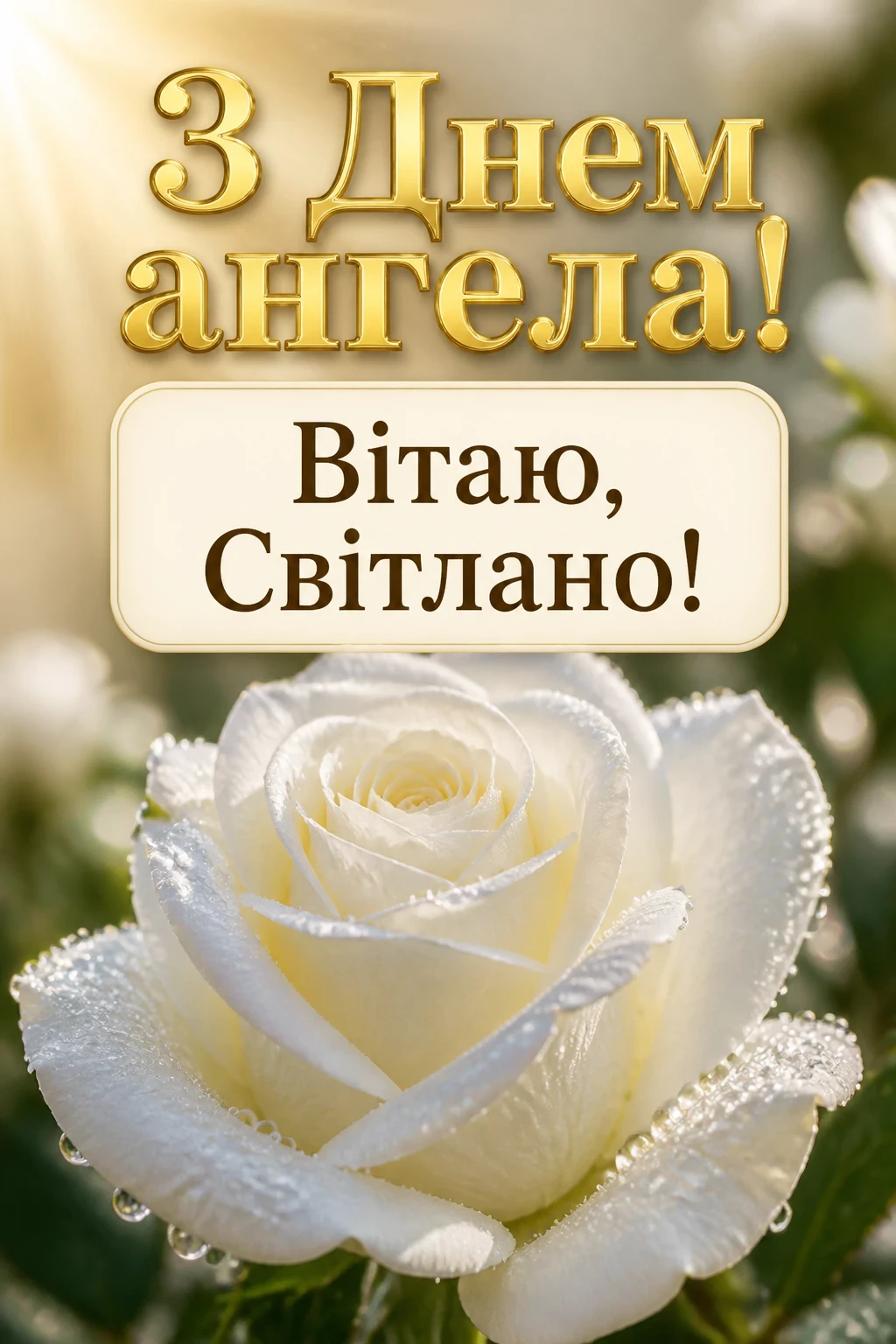 з днем ангела світлана