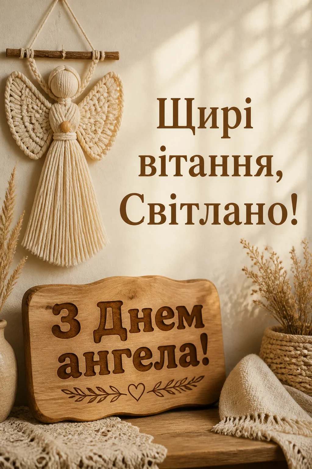 з днем ангела світлана