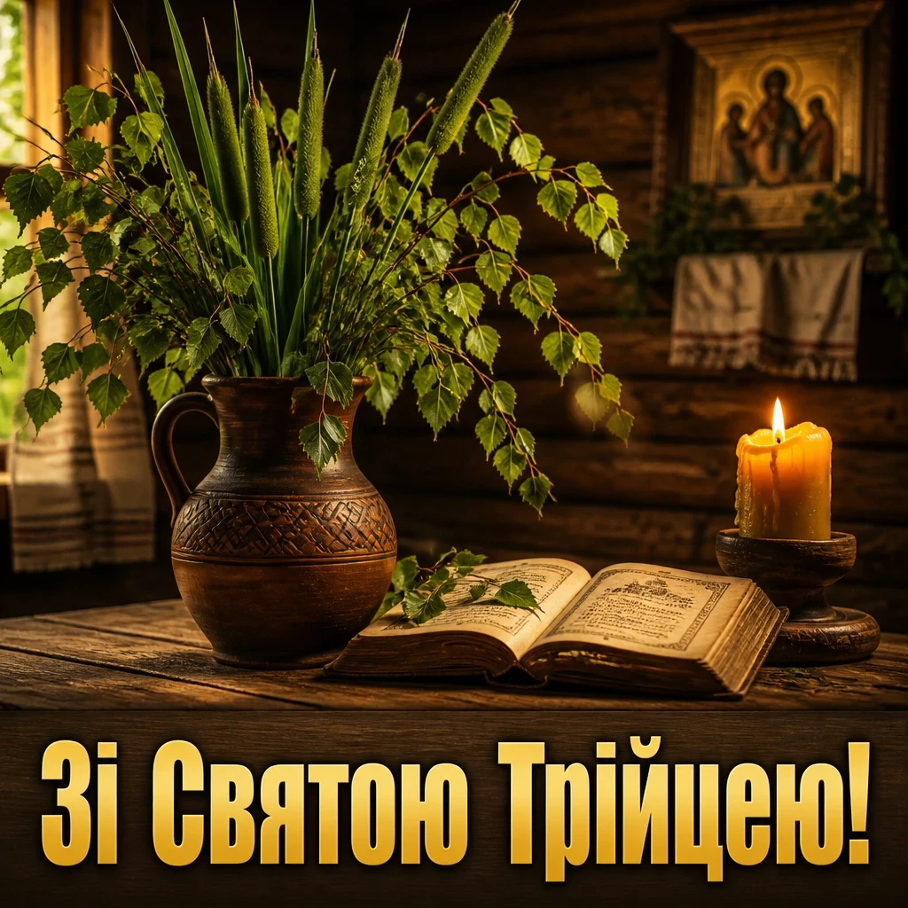 привітання з трійцею