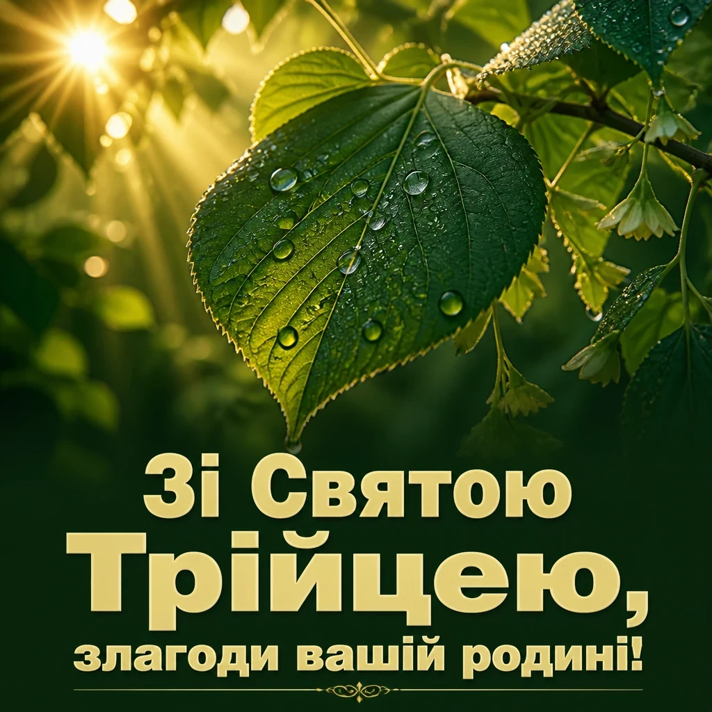 привітання з трійцею