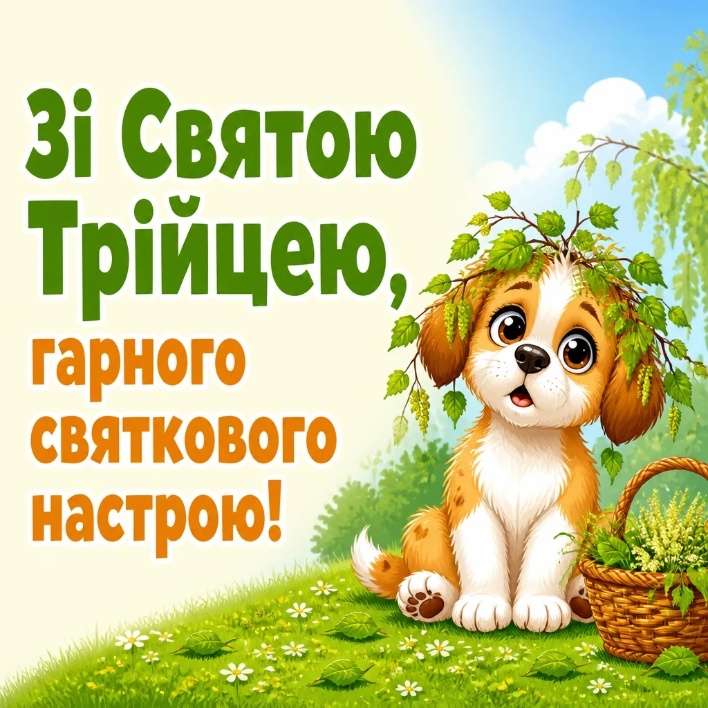 привітання з трійцею