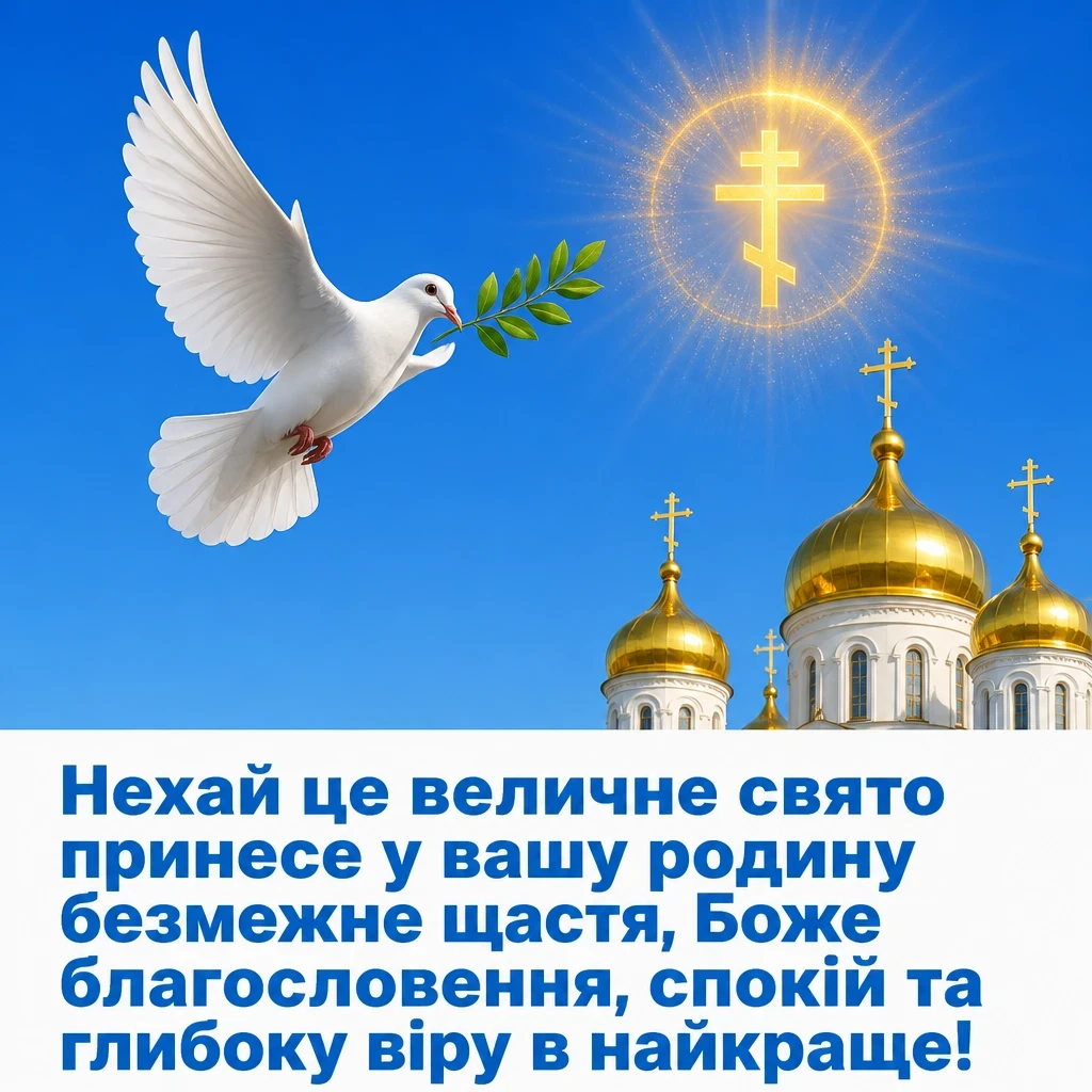 привітання з трійцею