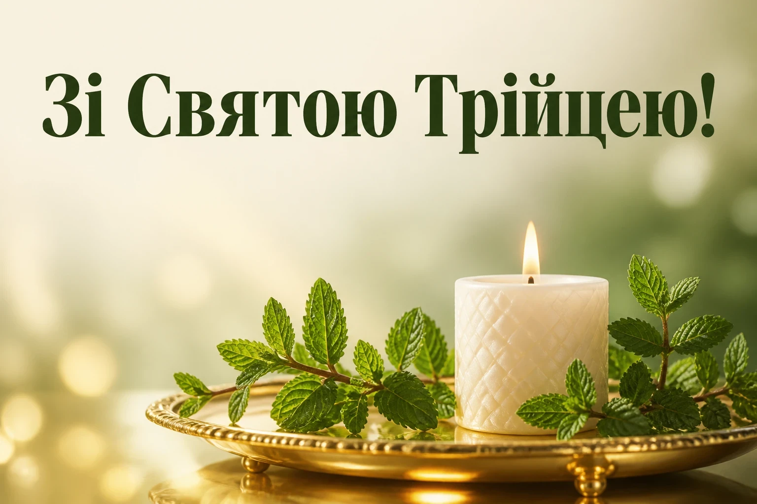 привітання з трійцею