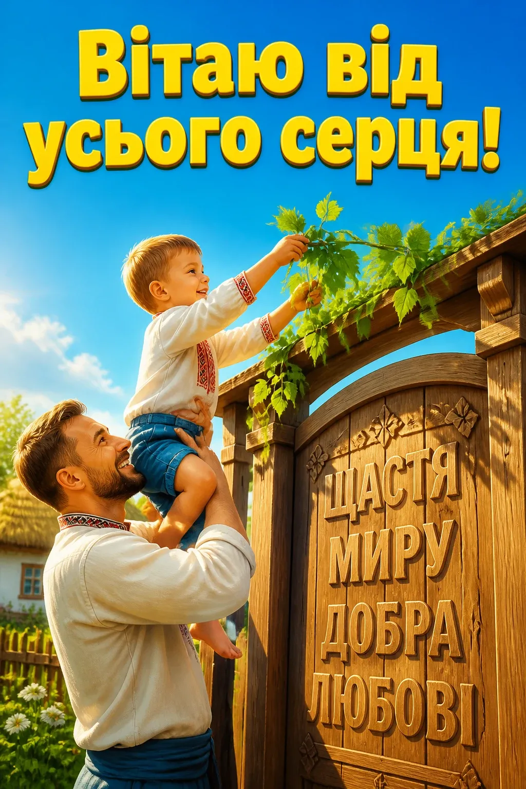привітання з трійцею
