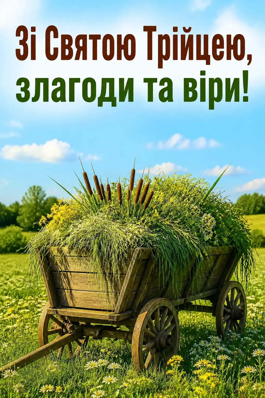 привітання з трійцею