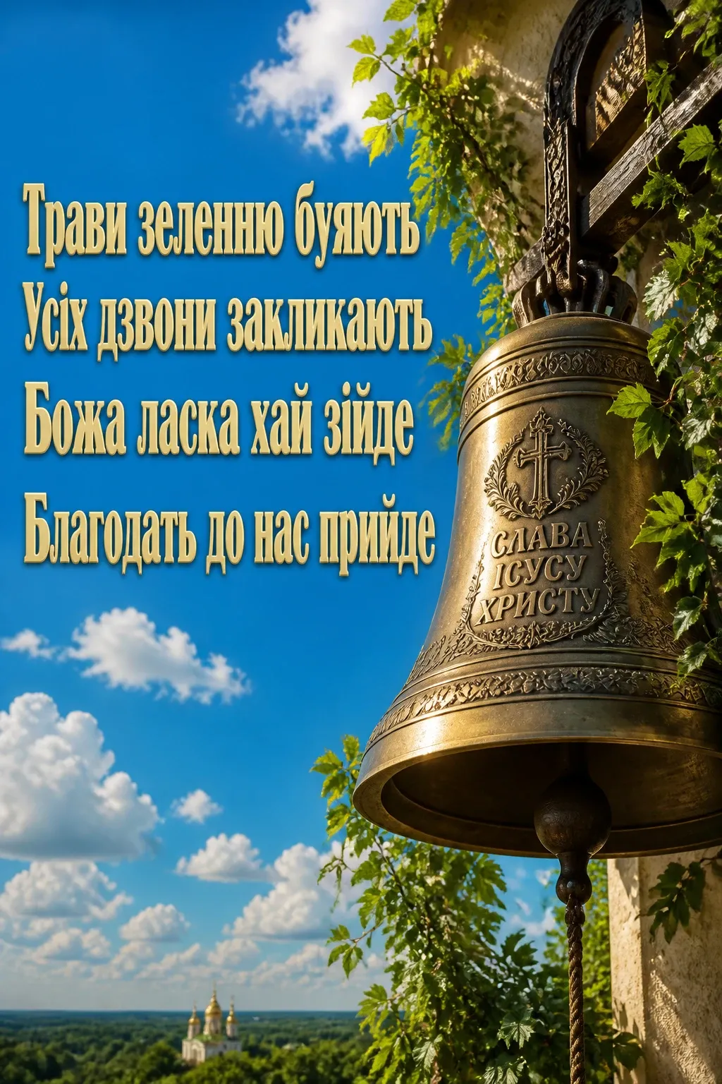привітання з трійцею