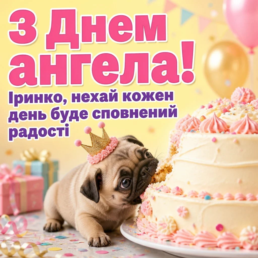 з днем ангела ірини