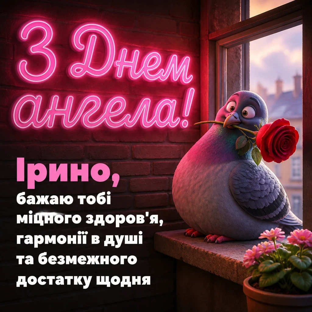 з днем ангела ірини