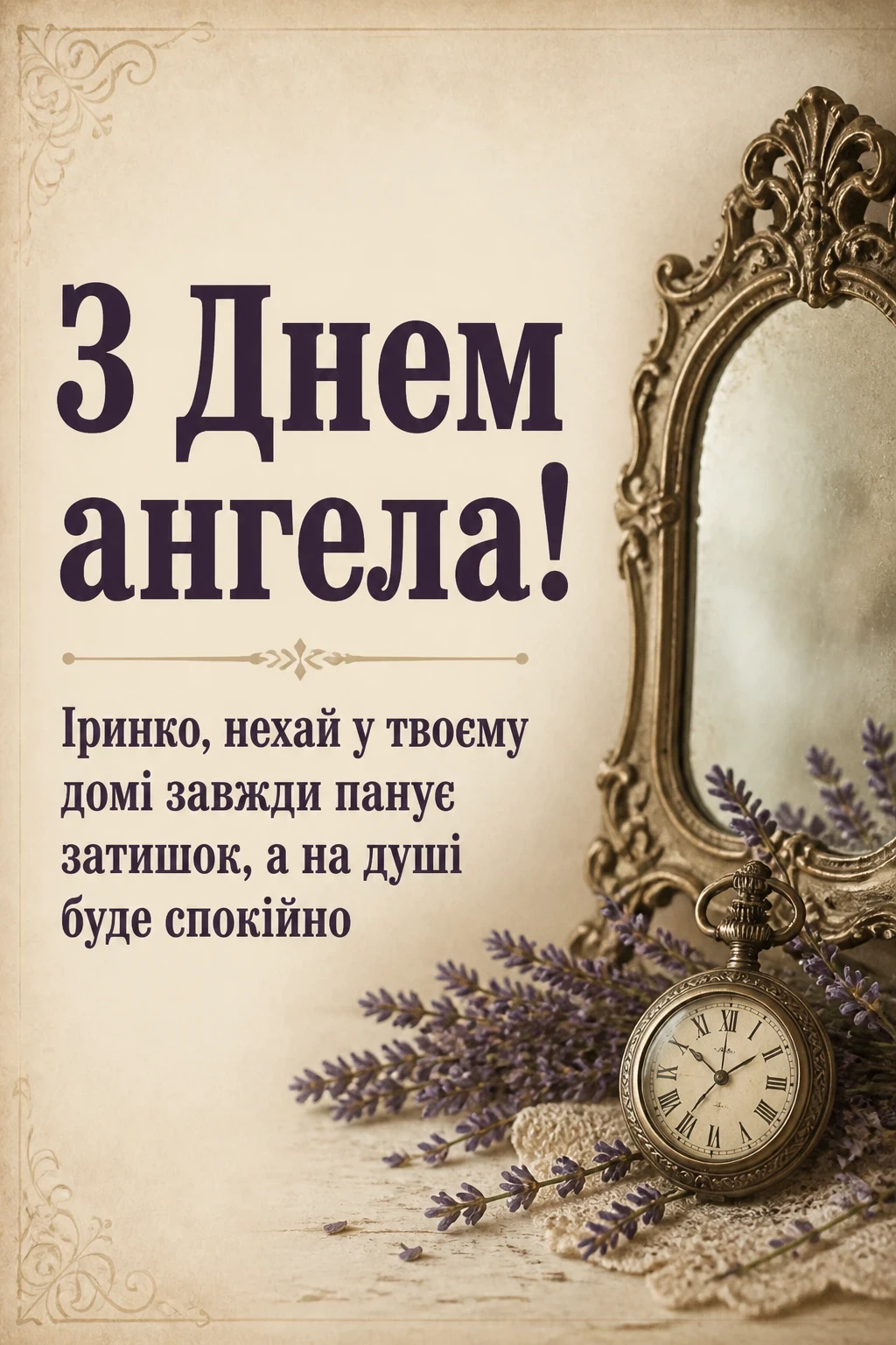 з днем ангела ірини