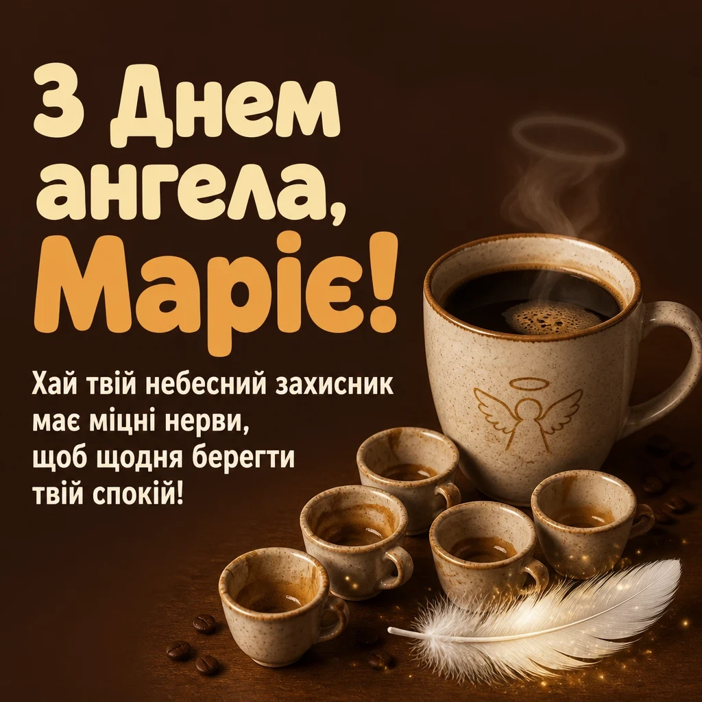 з днем ангела марії