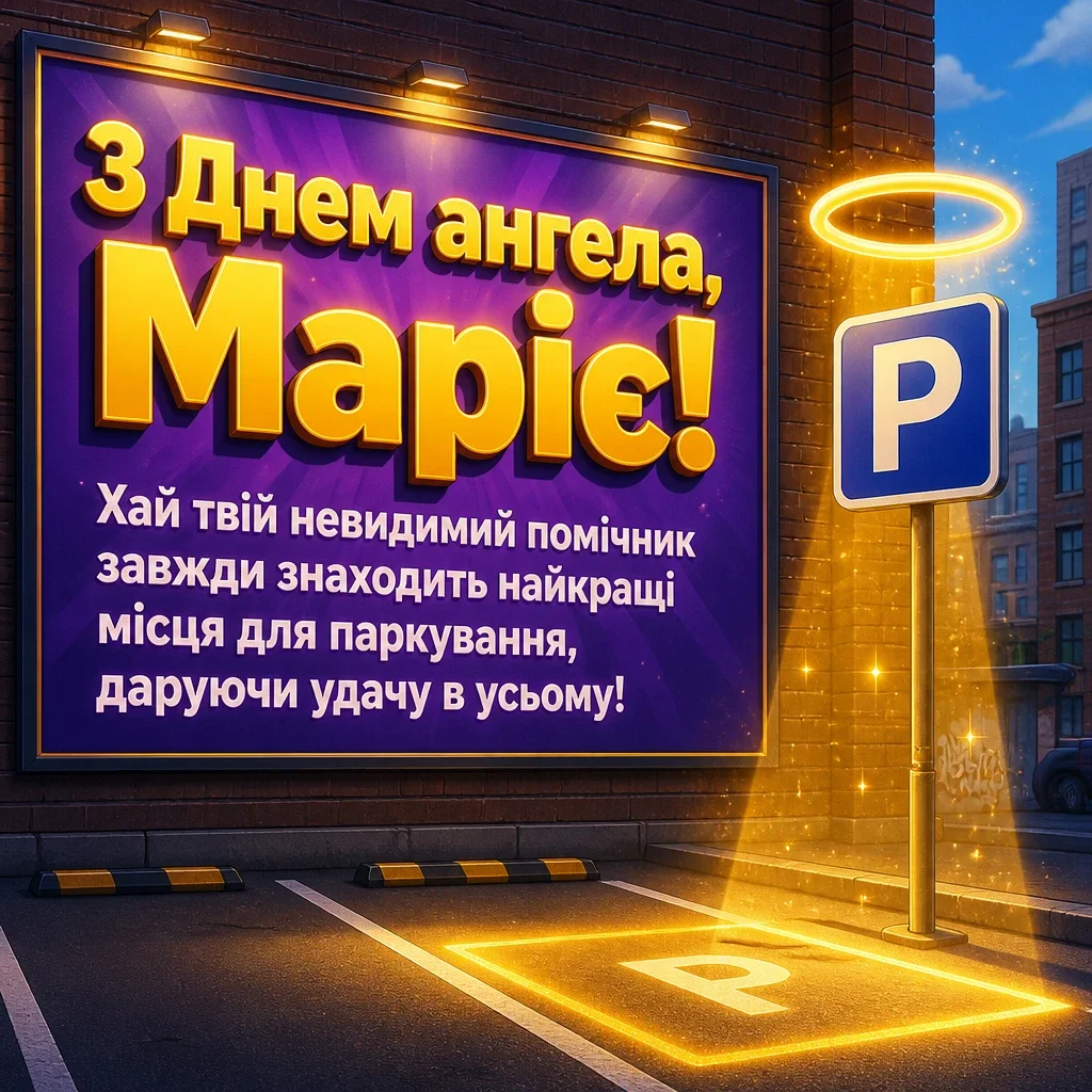 з днем ангела марії