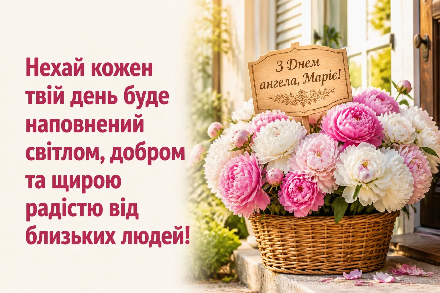 з днем ангела марії