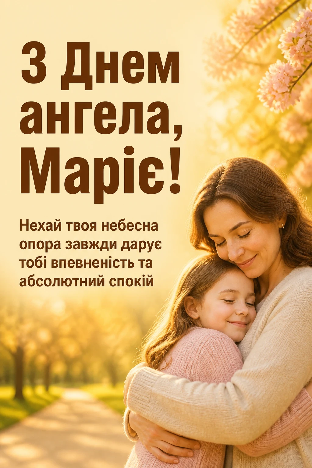 з днем ангела марії
