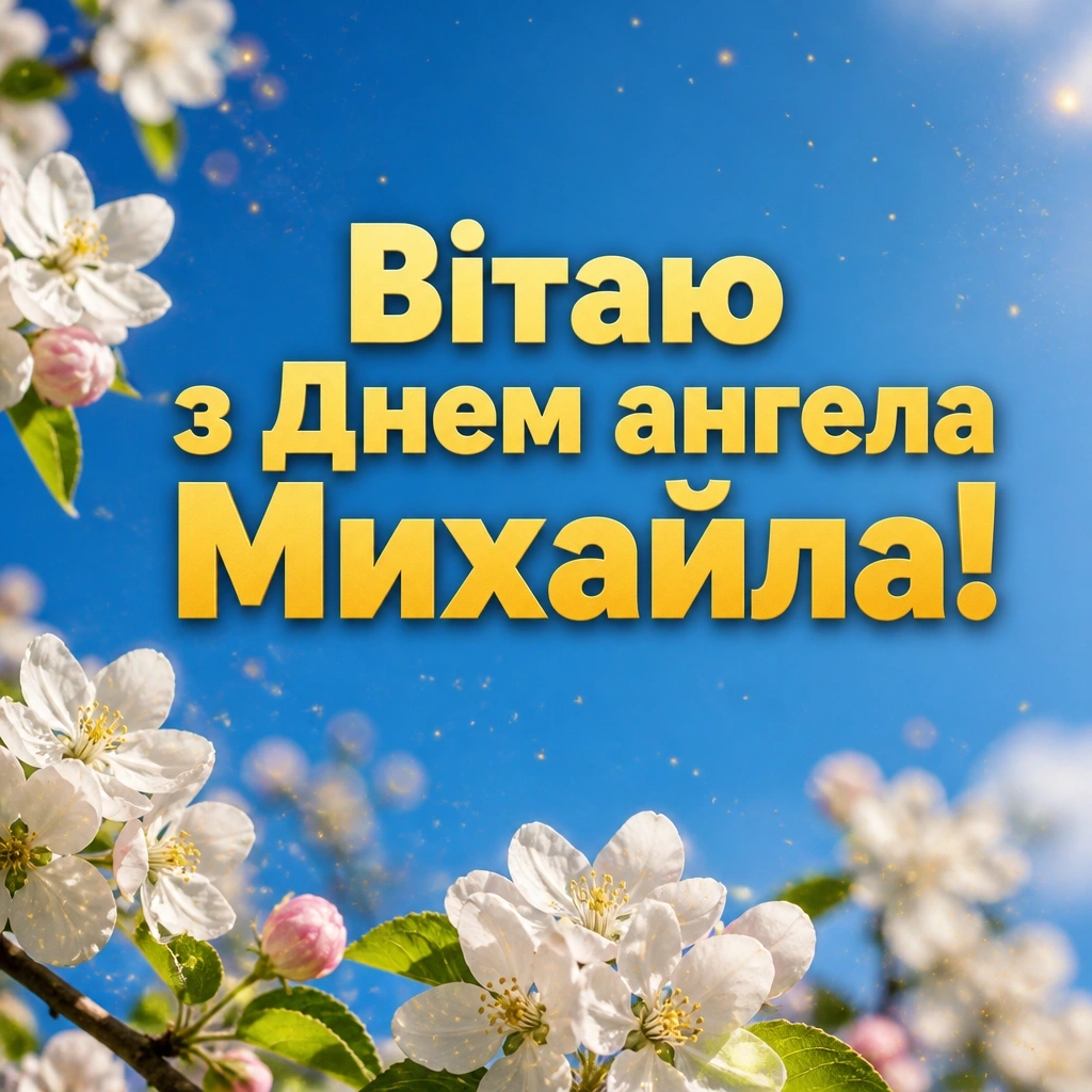 з днем ангела михайла