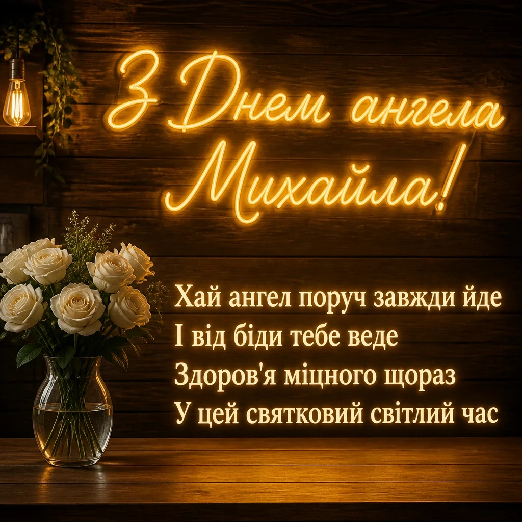 з днем ангела михайла