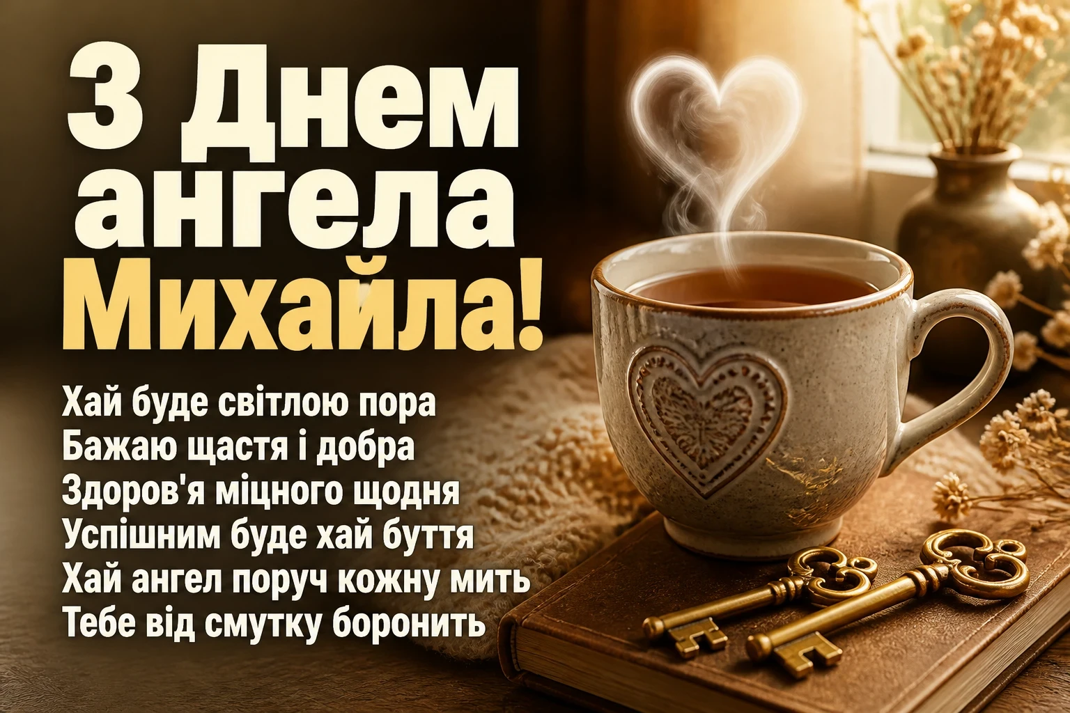 з днем ангела михайла