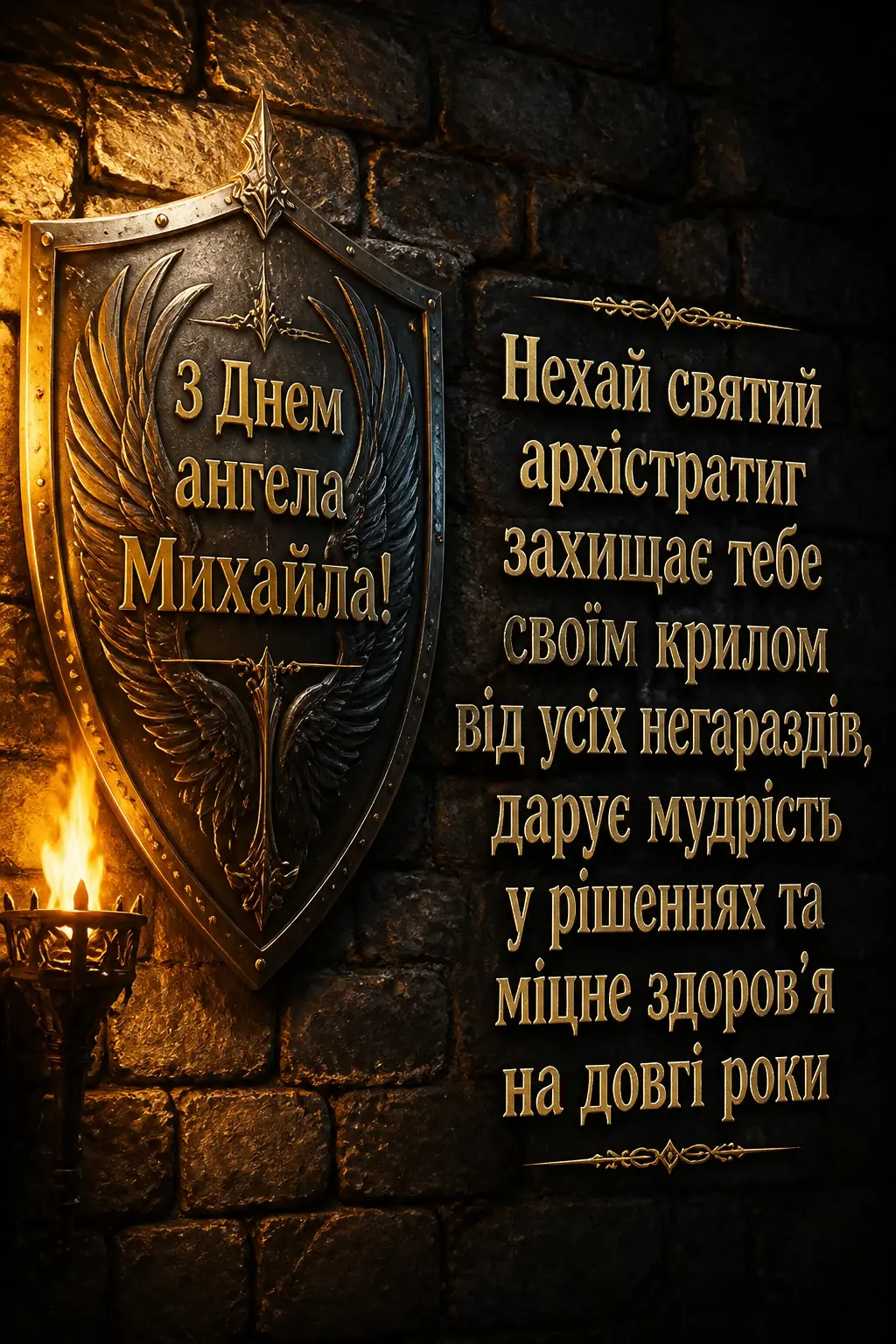 з днем ангела михайла