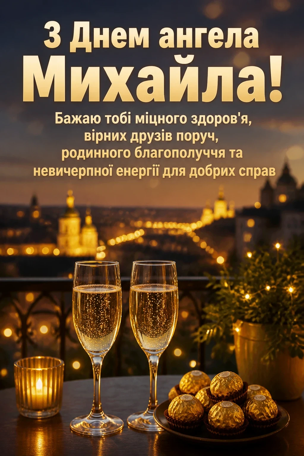 з днем ангела михайла