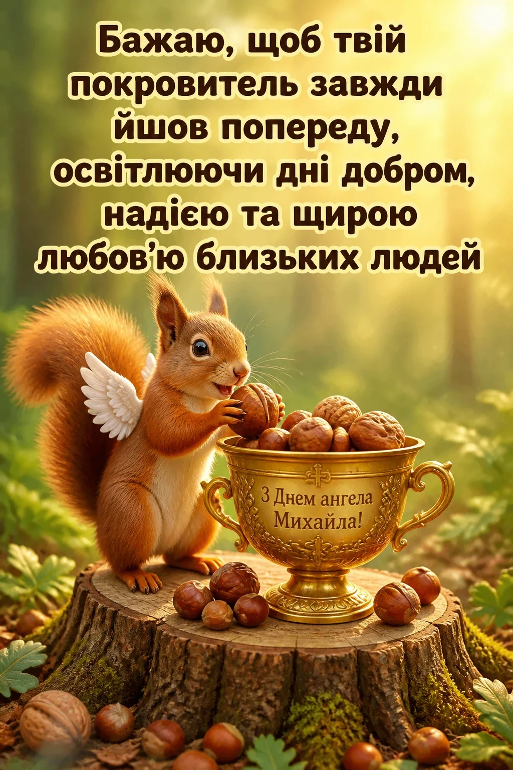 з днем ангела михайла