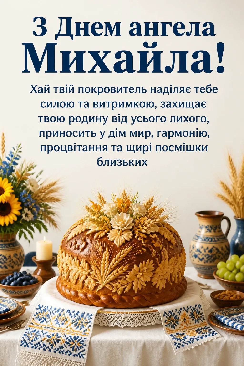 з днем ангела михайла