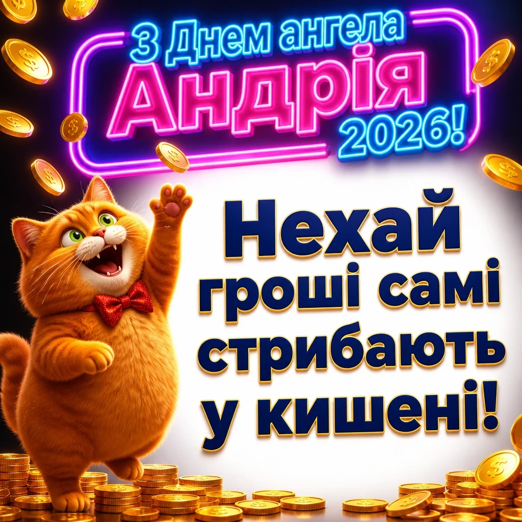з днем ангела андрія 2026