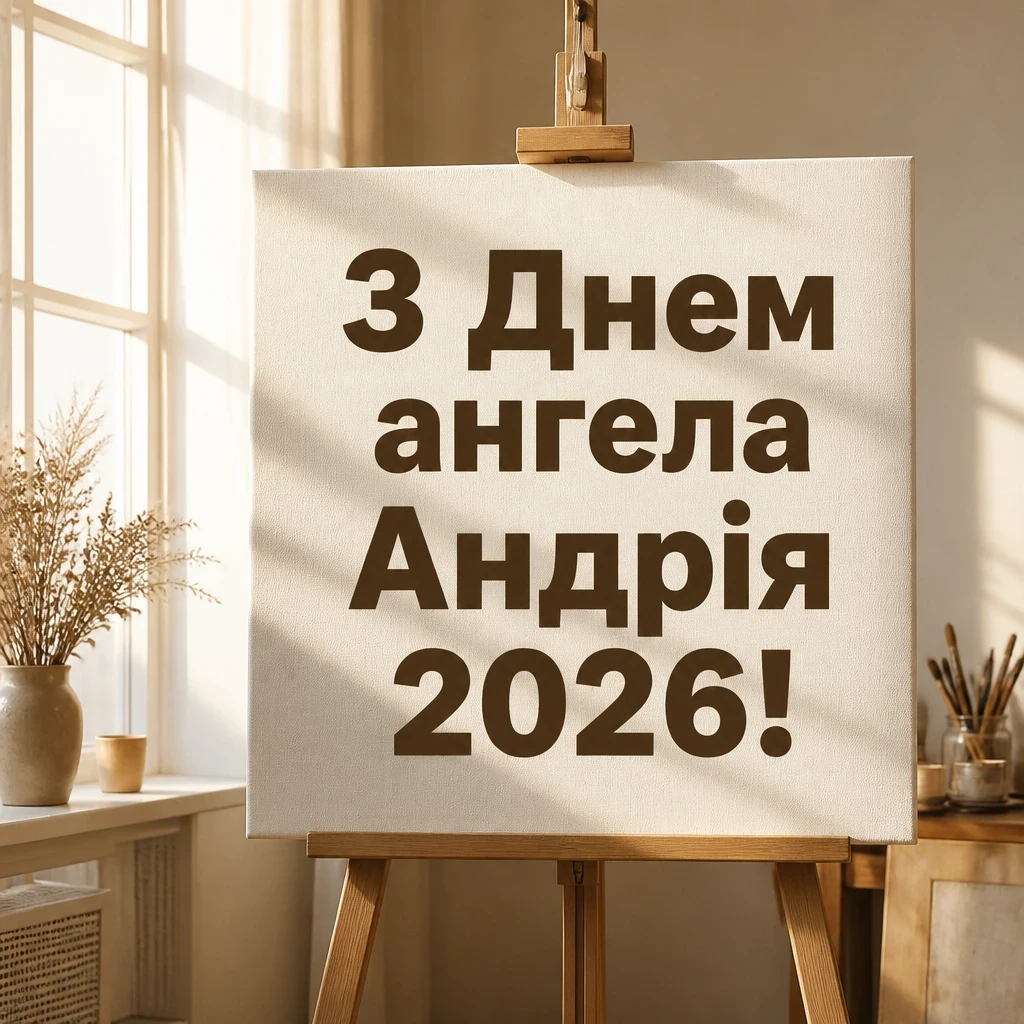 з днем ангела андрія 2026