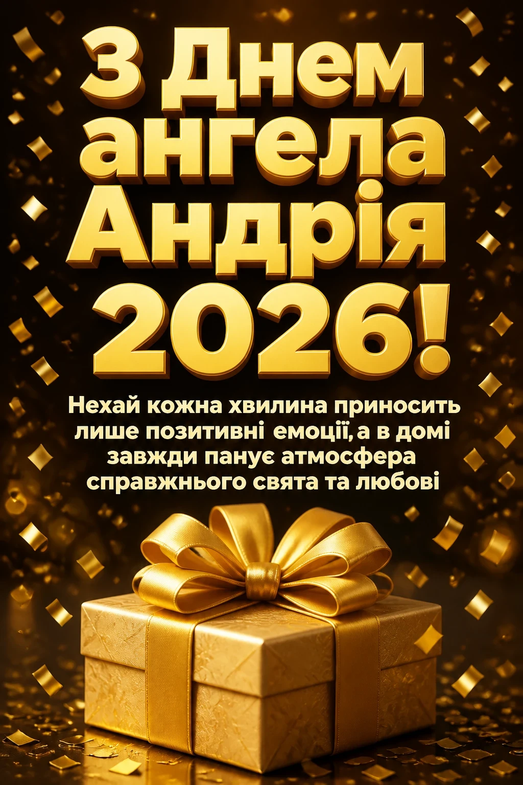 з днем ангела андрія 2026