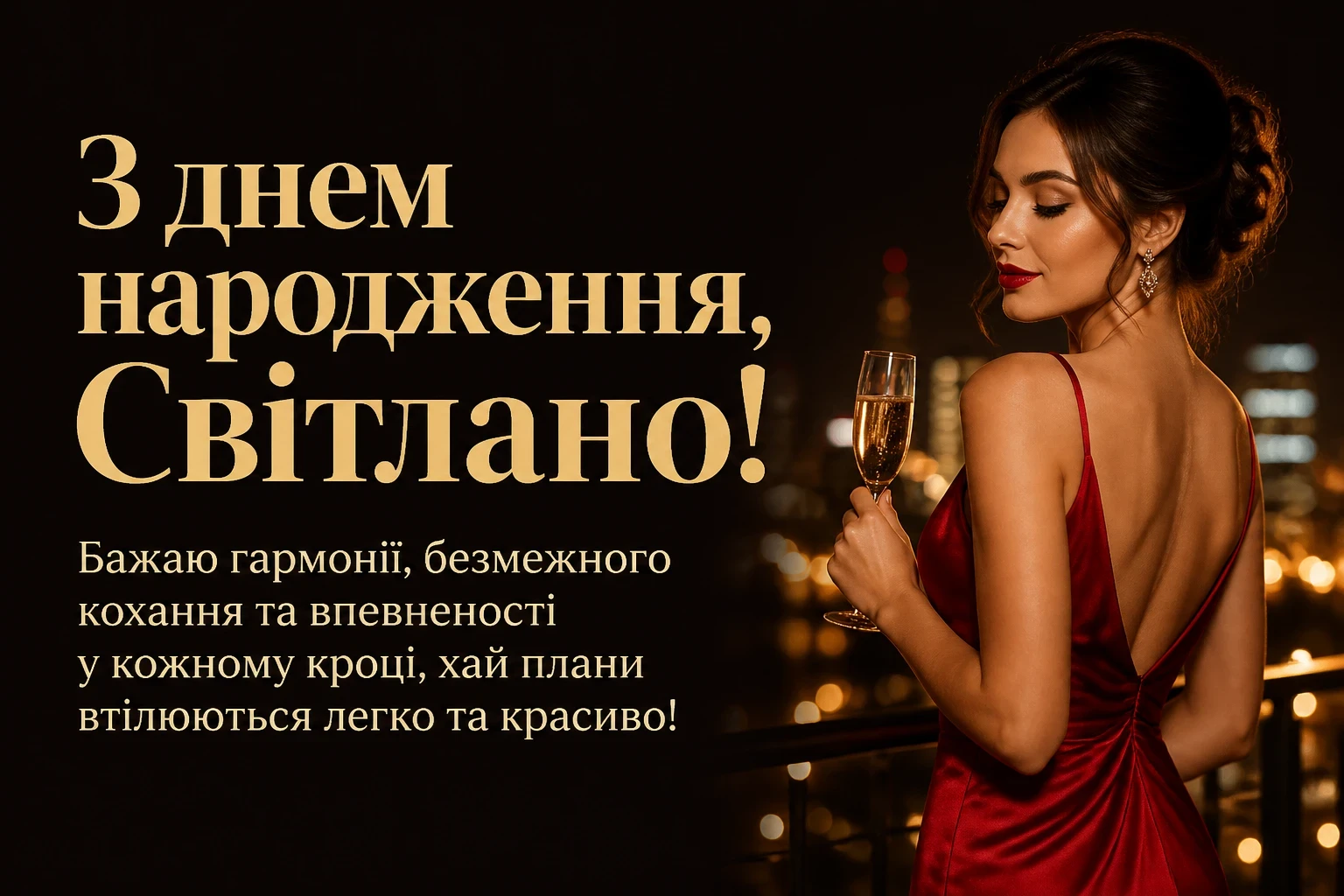 з днем народження світлана