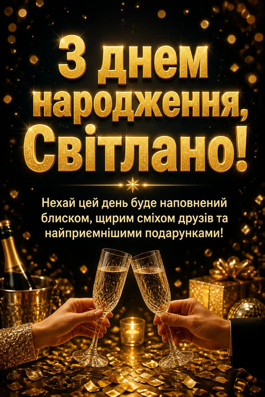 з днем народження світлана