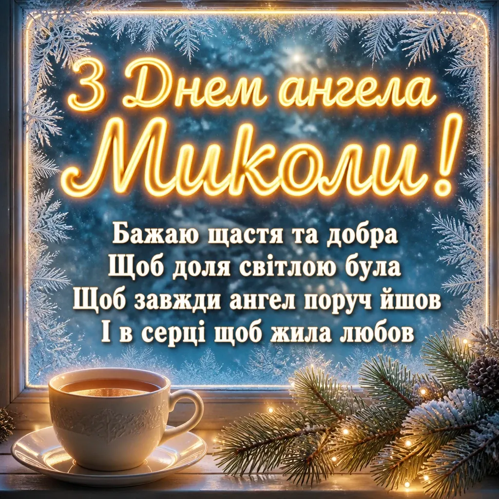 з днем ангела миколи