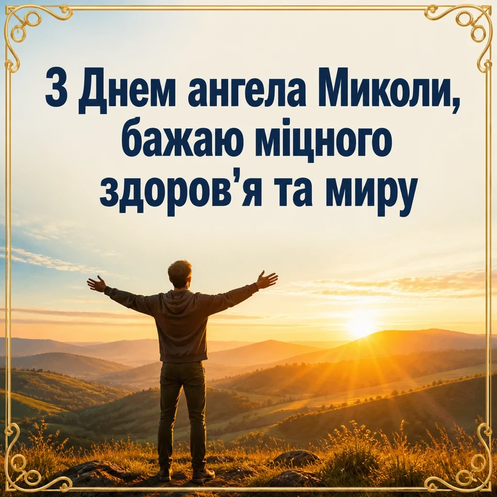 з днем ангела миколи