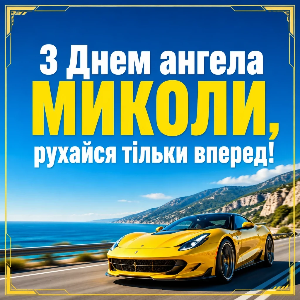 з днем ангела миколи