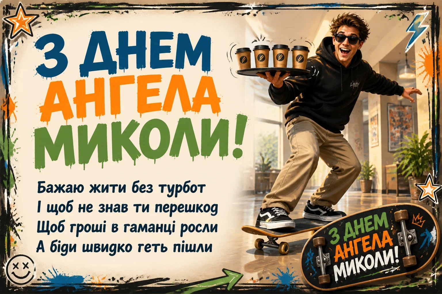 з днем ангела миколи