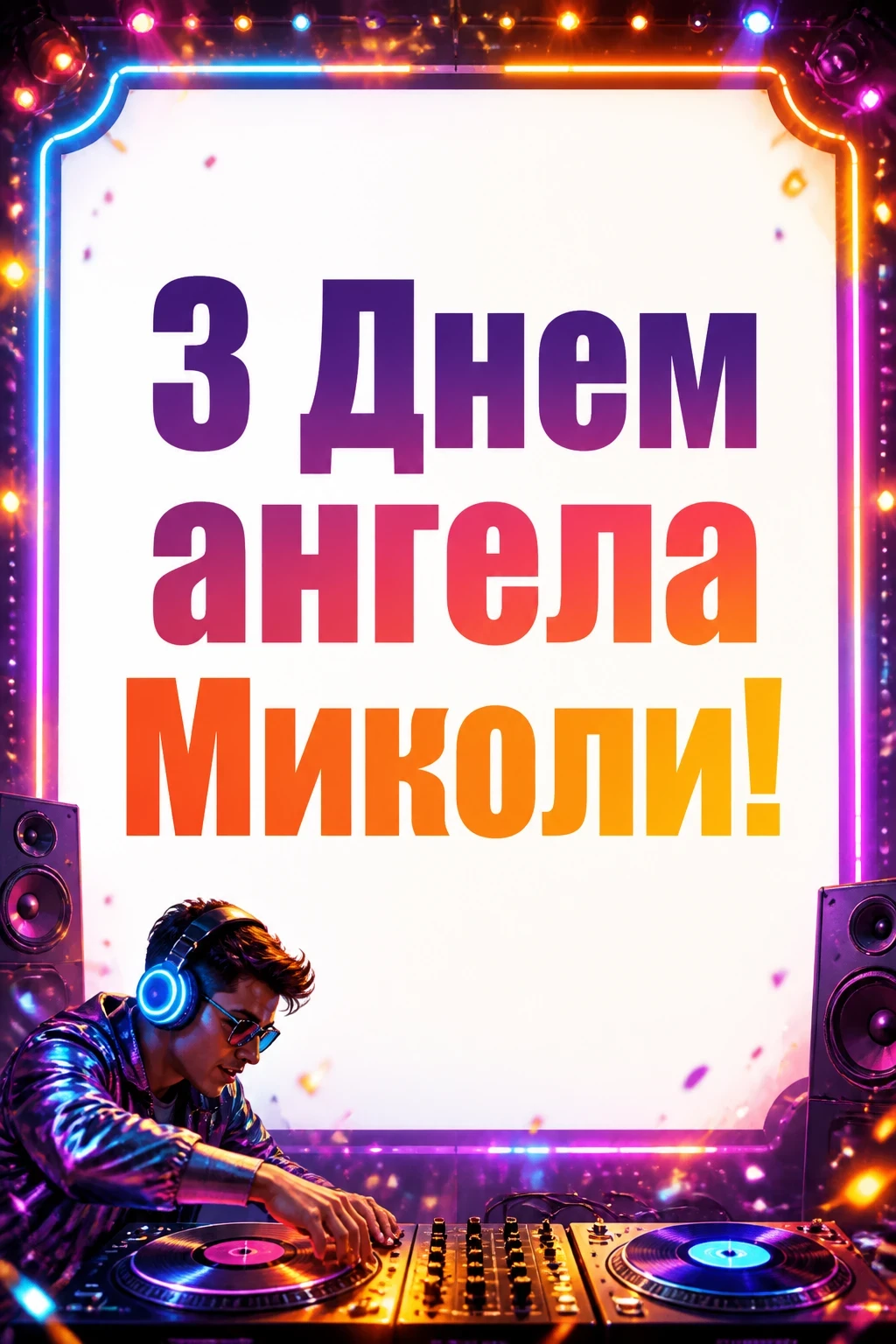 з днем ангела миколи
