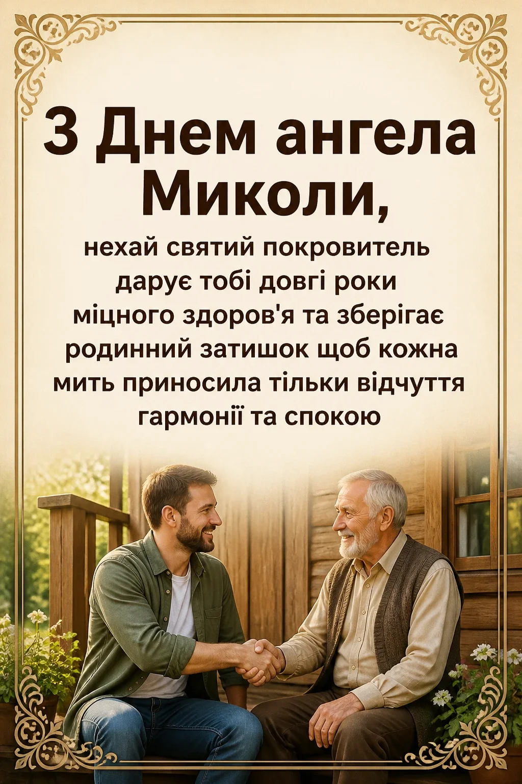 з днем ангела миколи