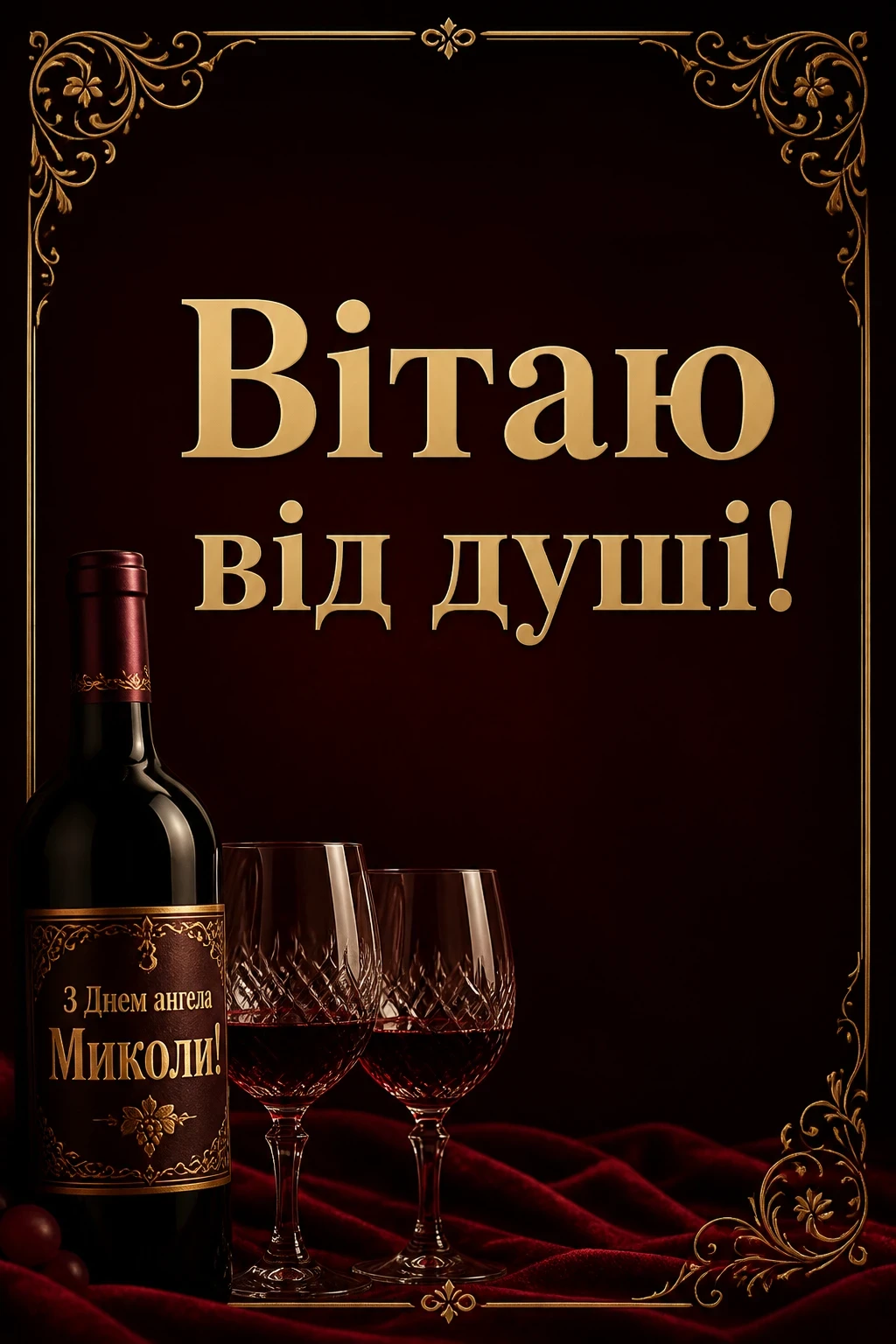 з днем ангела миколи