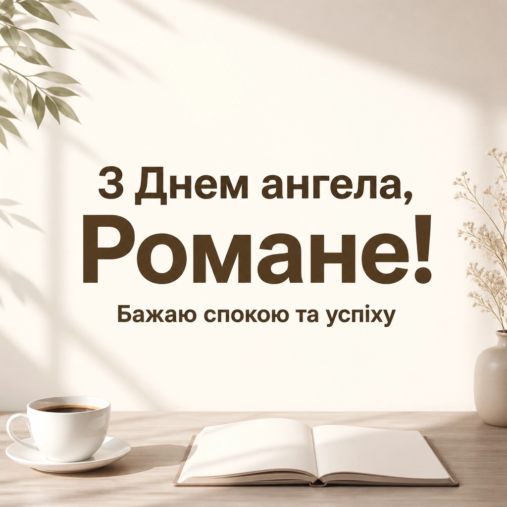 з днем ангела романа