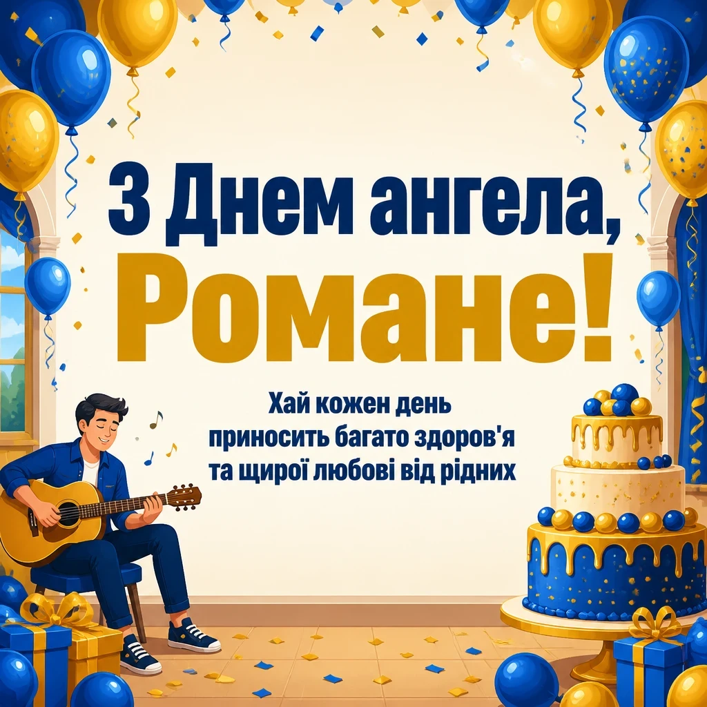 з днем ангела романа