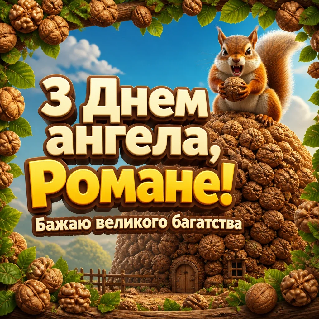 з днем ангела романа