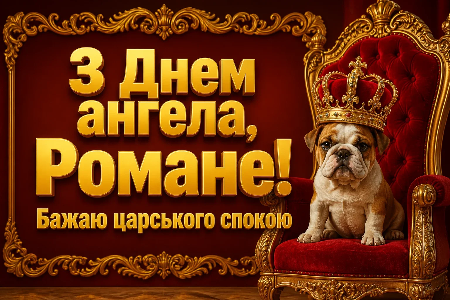 з днем ангела романа