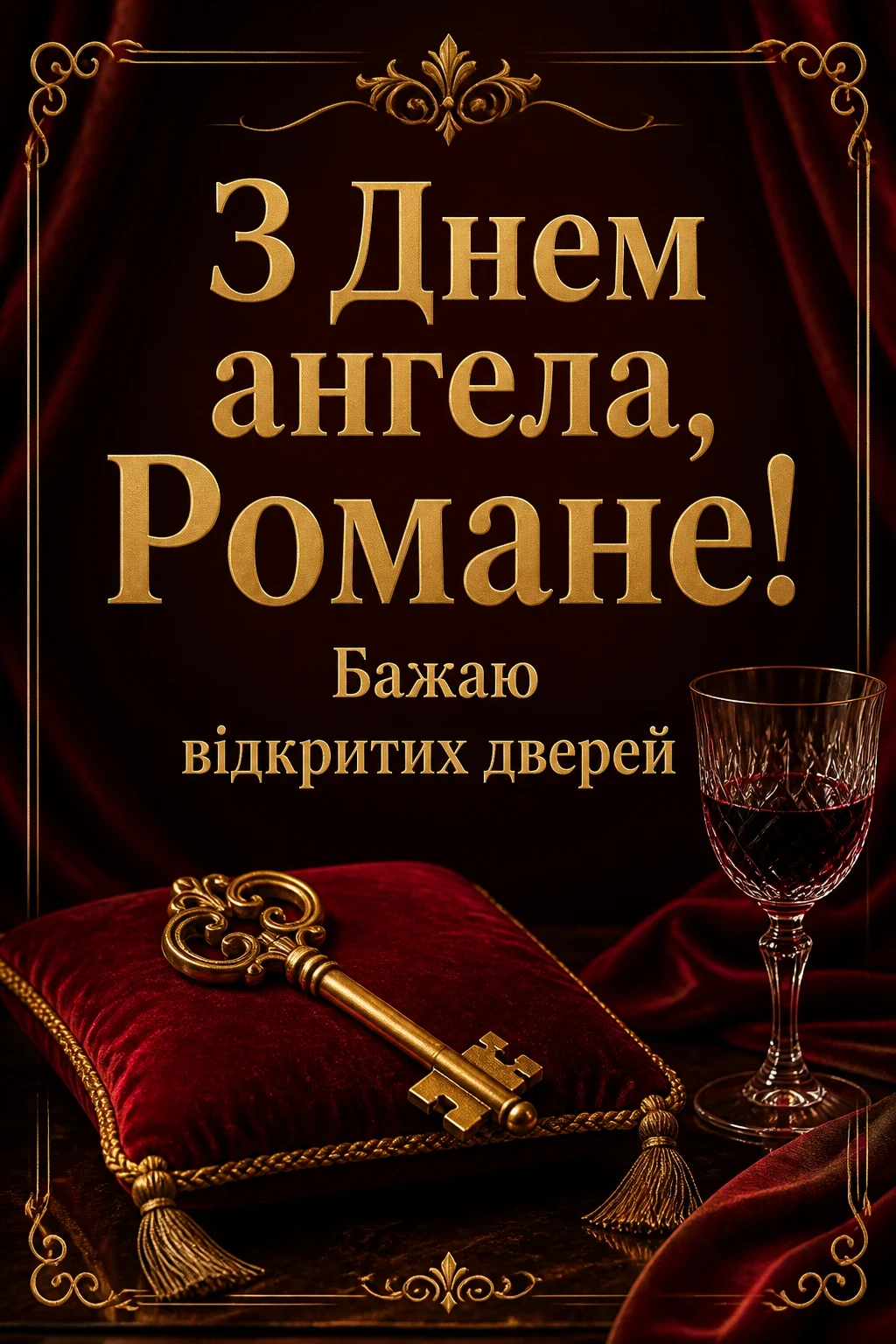 з днем ангела романа