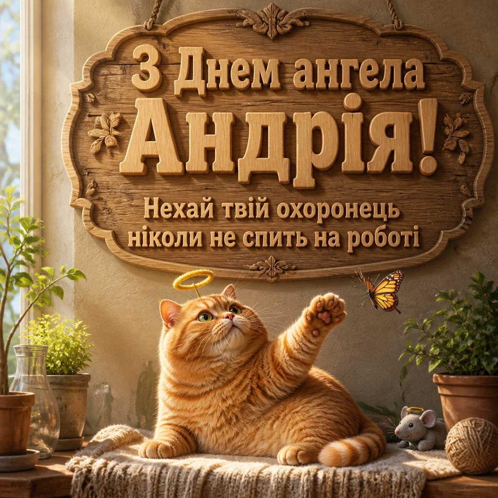з днем ангела андрія